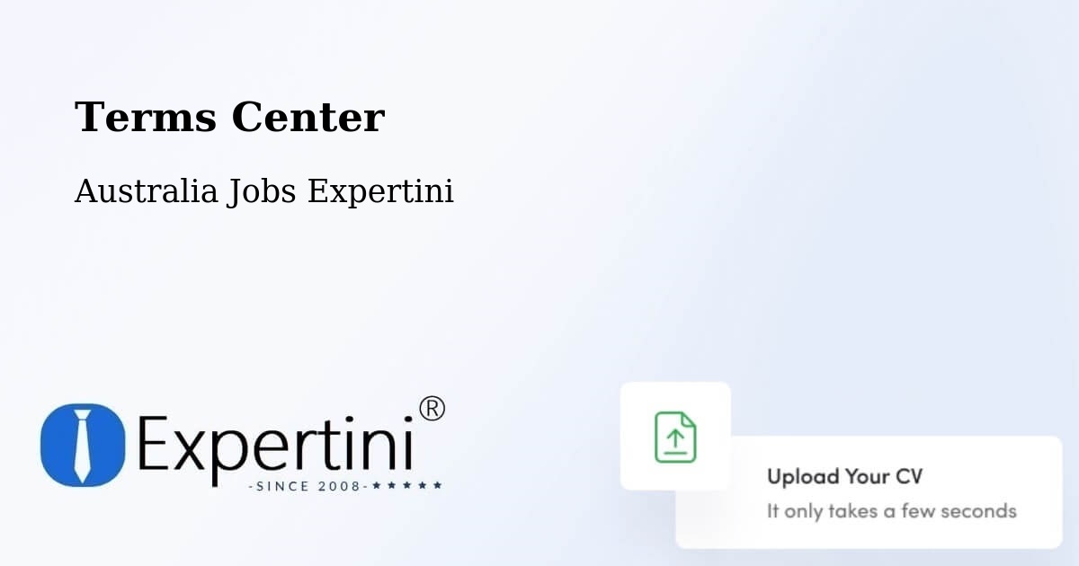 Terms of Service – Willaston - Australia Jobs Expertini